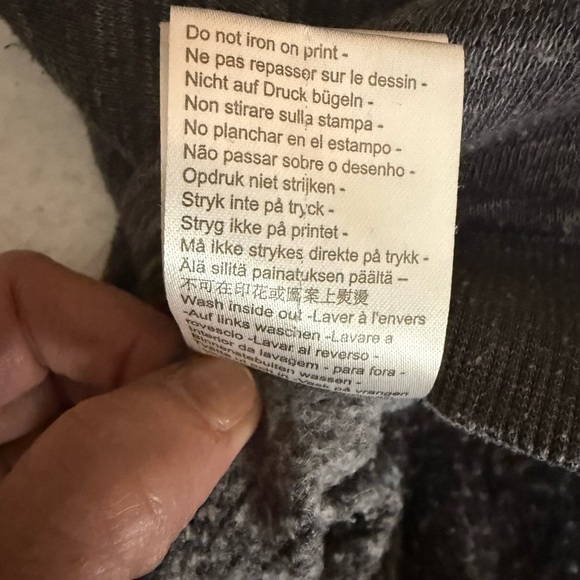 ⭐️ 3/$20 Neff Gray Men's Hoodie with smiley face - Picture 6 of 7